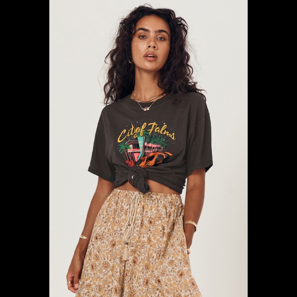 SPELL CITY OF PALMS TEE 🧡
